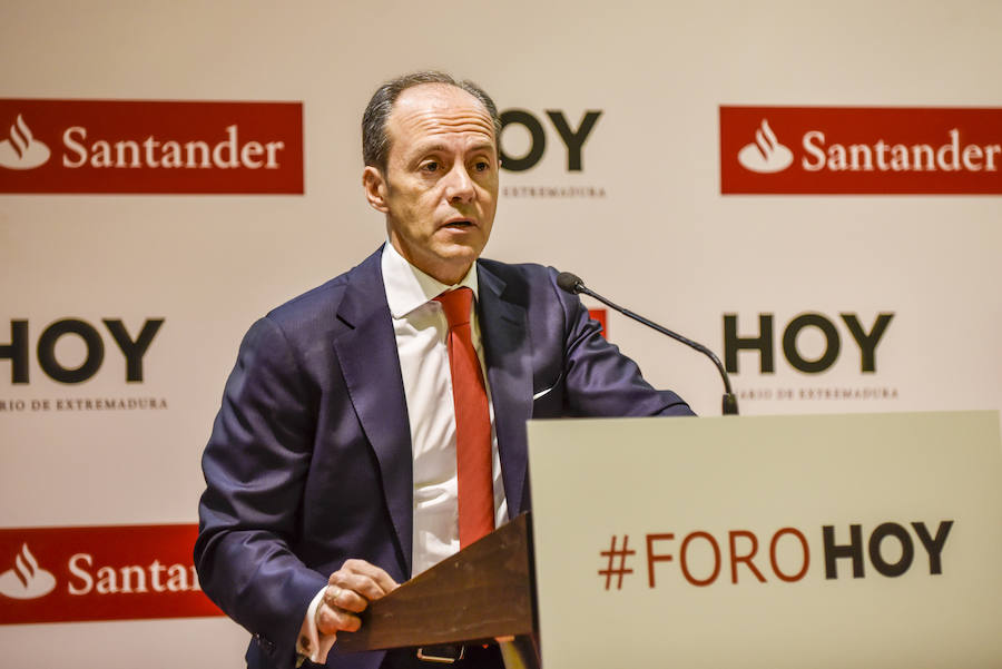 Desayuno informativo del Banco Santander y Diario HOY