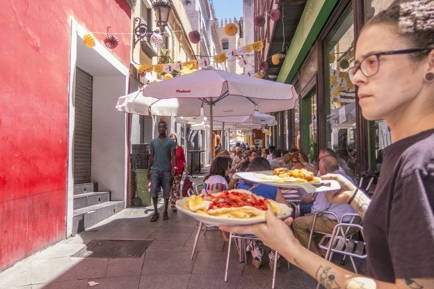 La feria en el centro ya no es la de antes