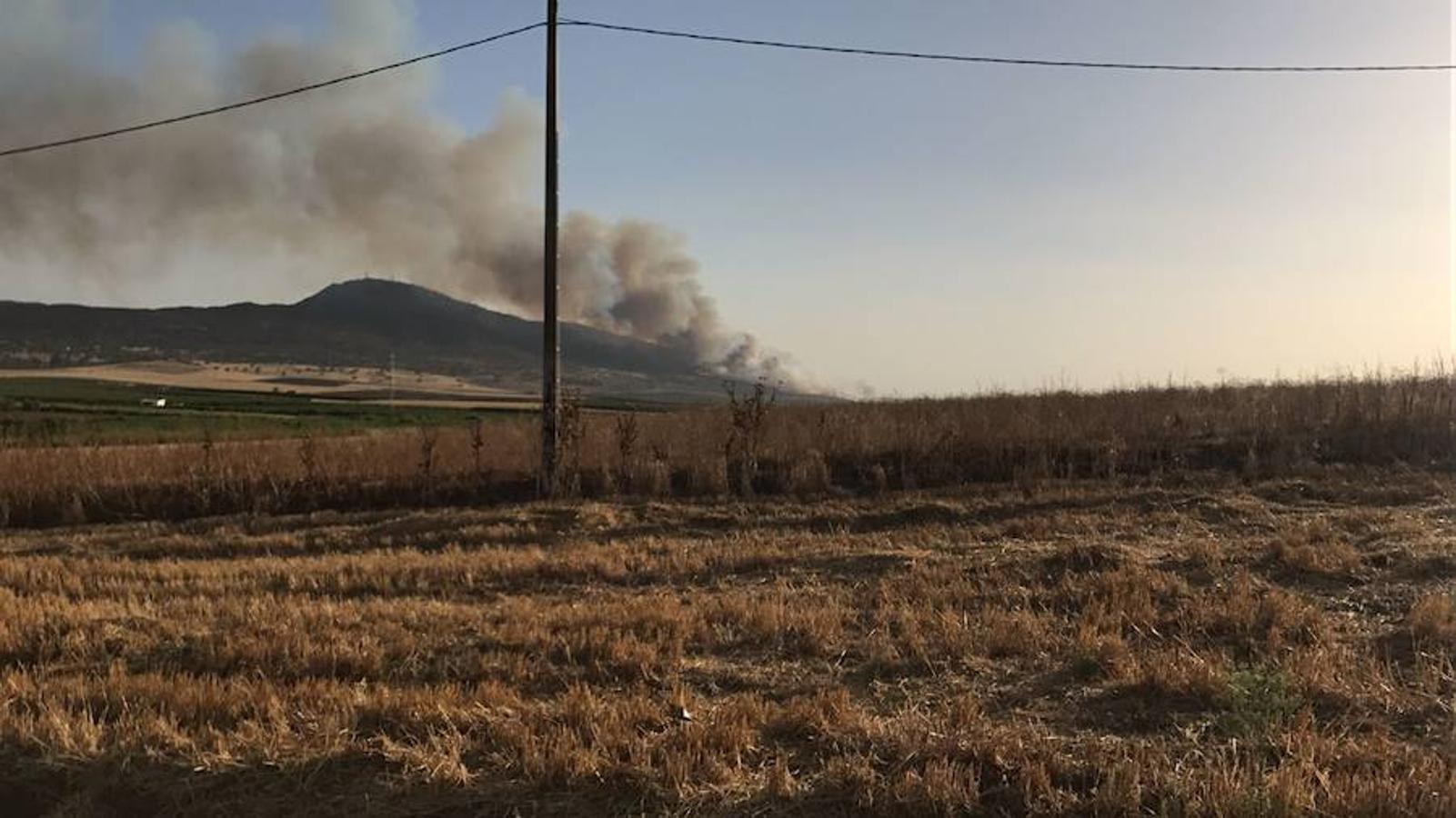 Nuevo incendio en la Sierra de Arroyo de San Serván