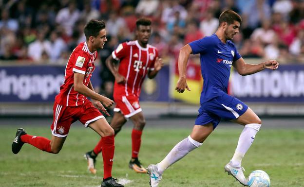 El Bayern amarga a Morata su debut con el Chelsea