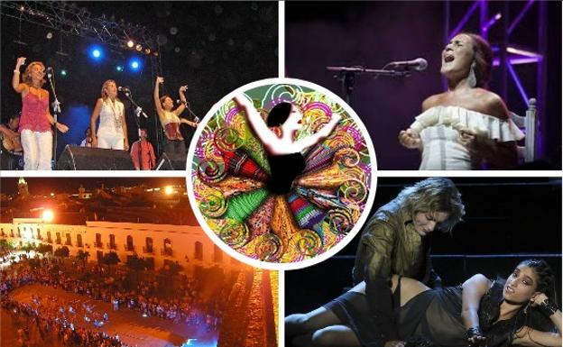 Julio termina con un finde de festivales por toda extremadura