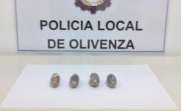 La Policía Local incauta 47 gramos de hachís en una intervención rutinaria