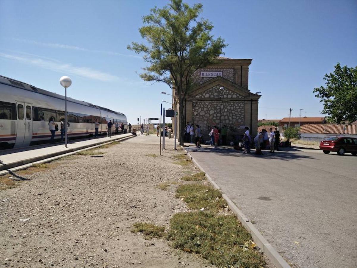 Parado un tren con destino a Extremadura