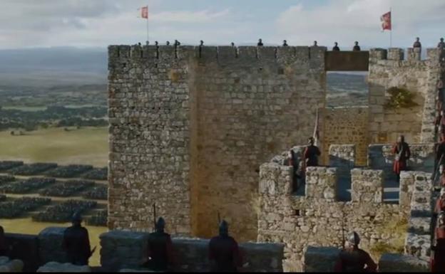 Así lució el castillo de Trujillo en el final de temporada de Juego de Tronos