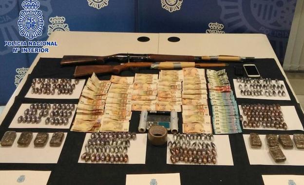 Seis detenidos por venta de droga en Aldea Moret