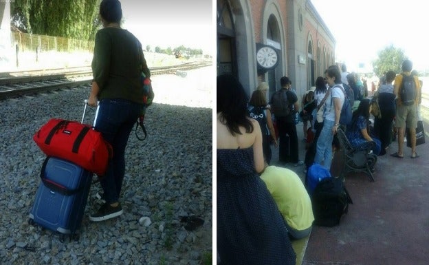 Los 62 pasajeros de un tren Badajoz-Madrid llegan con tres horas de retraso