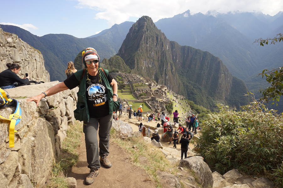 Una aventurera infatigable a los 74