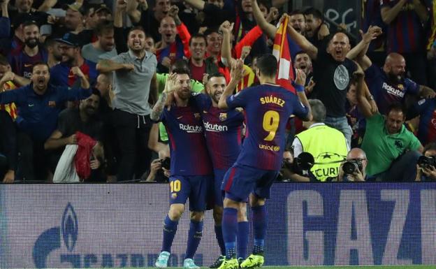 Messi grita alto que el Barça está de vuelta