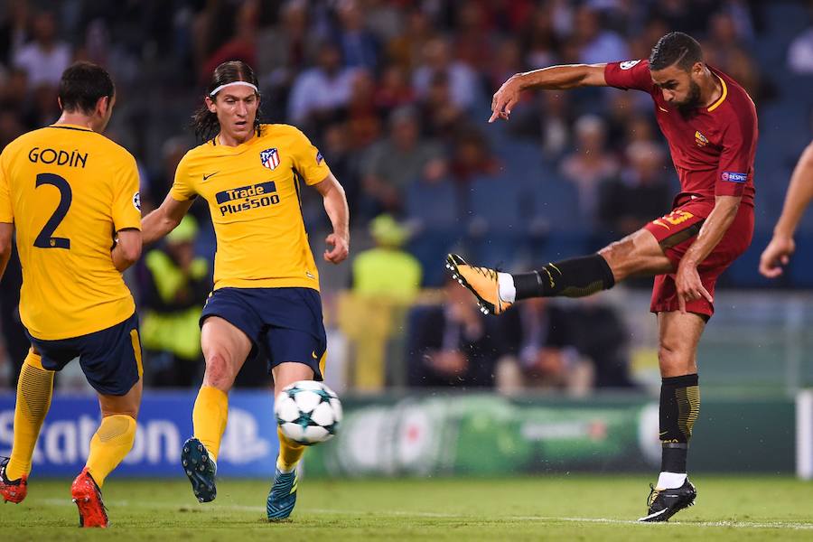Roma-Atlético, en imágenes