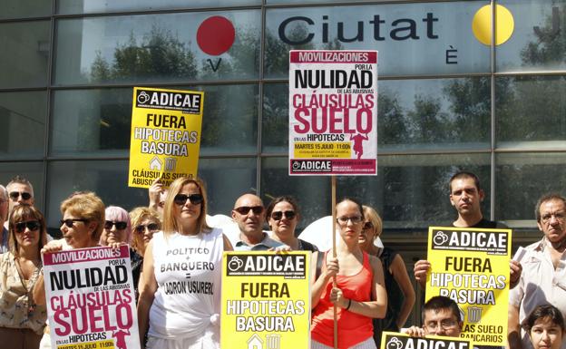 Los juzgados especializados en cláusulas suelo han recibido 57.000 demandas