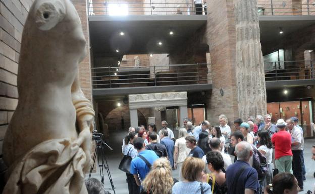 Más de 6.000 personas visitan el Museo Romano durante el puente