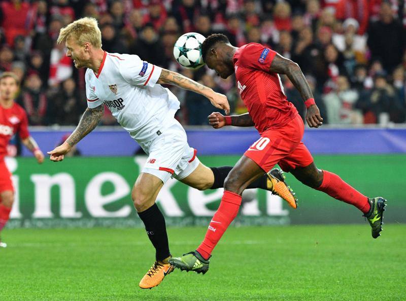 Las mejores imágenes del Spartak-Sevilla