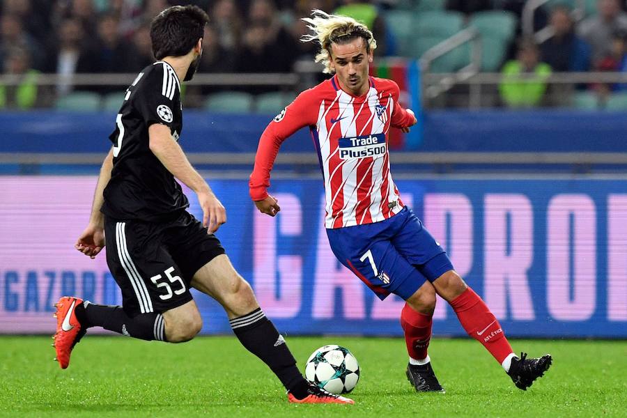 Las mejores imágenes del Qarabag-Atlético