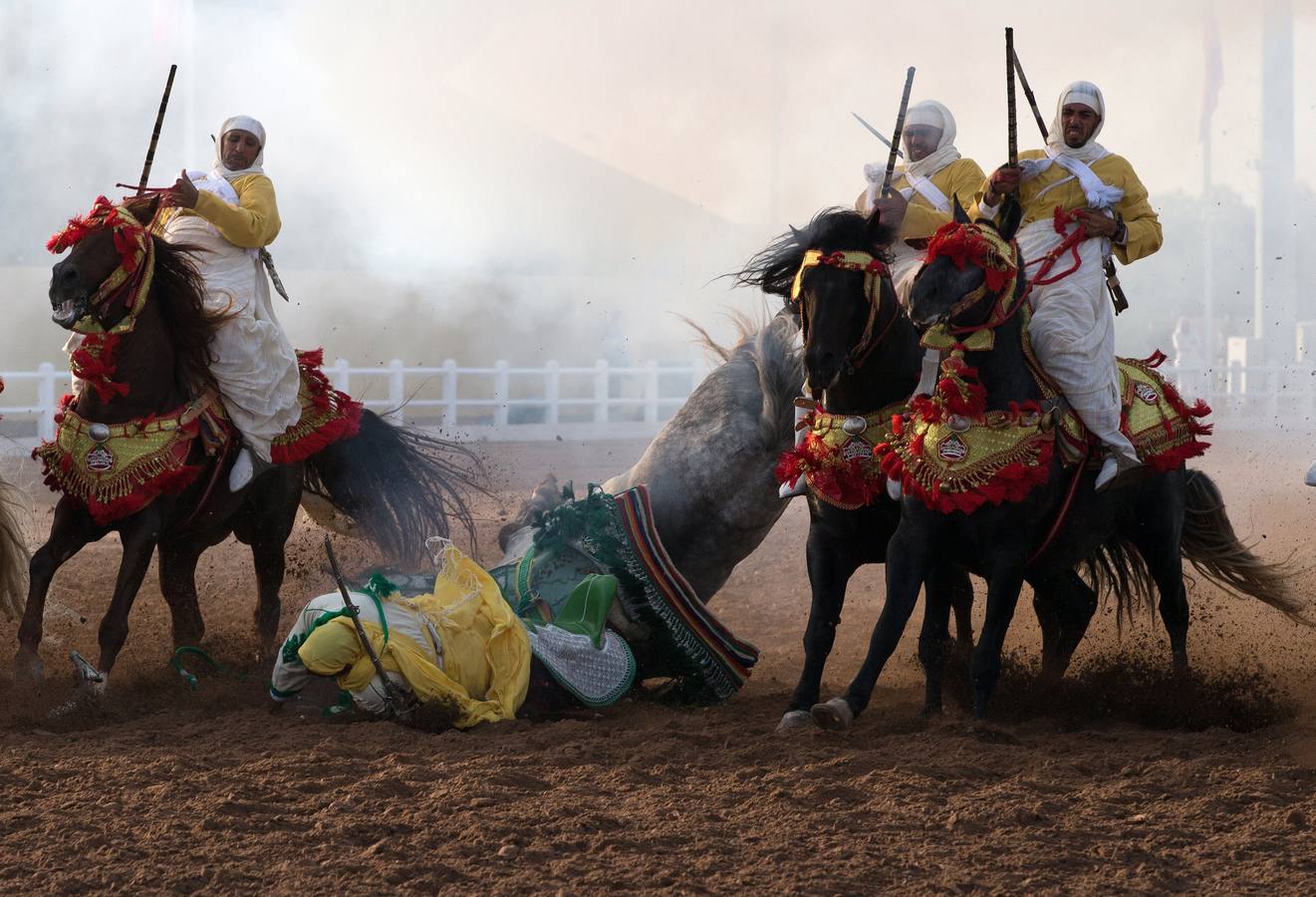 10º Festival de caballos de Al-Jadidah en Marruecos