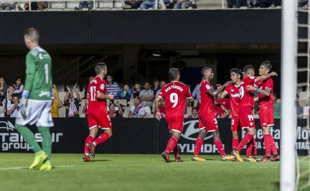 El Sevilla resuelve en Cartagena