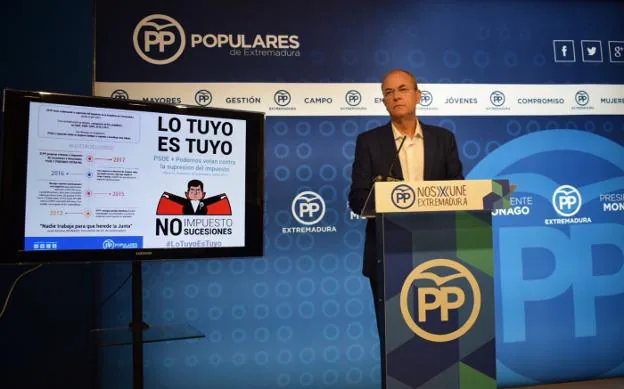 Una campaña del PP contra el impuesto de sucesiones levanta críticas en el PSOE