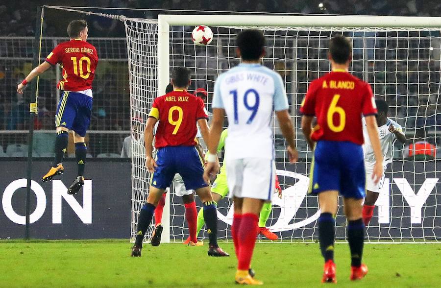 Los mejores momentos del Inglaterra-España, en imágenes