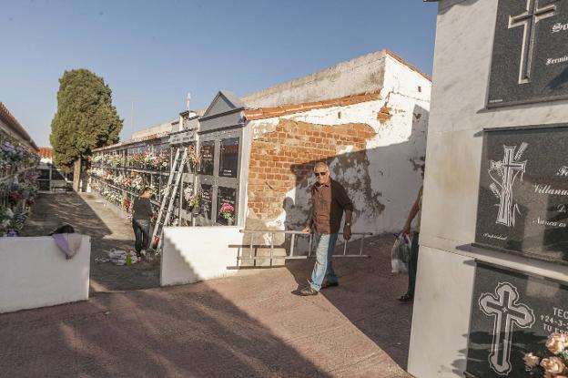 El cementerio de Cáceres prepara una nueva ampliación, con otros 216 nichos más