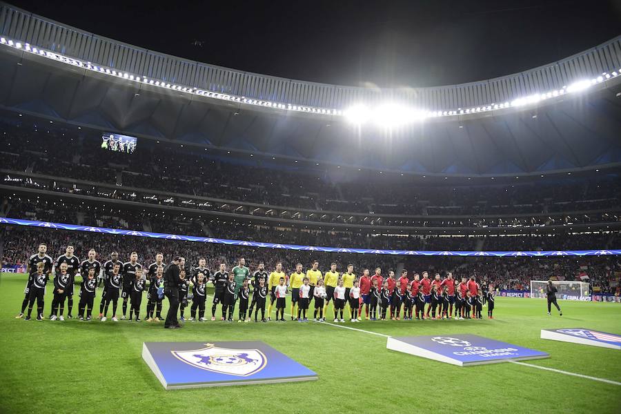 Los mejores momentos del Atlético-Qarabag, en imágenes