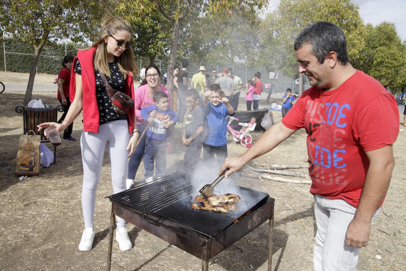 Las familias viven el Día de las Castañas en el Cuartillo