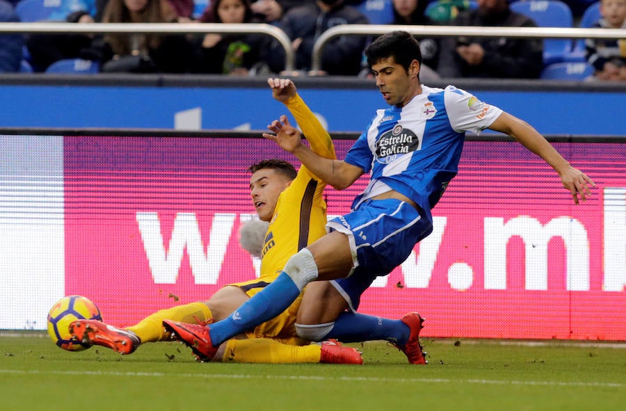 Los mejores momentos del Deportivo-Atlético, en imágenes