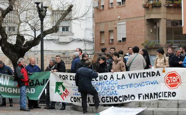 Las ejecuciones hipotecarias caen en Extremadura a niveles de antes de la crisis