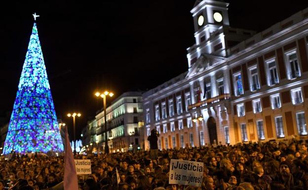 Miles de personas marchan en toda España contra la violencia machista