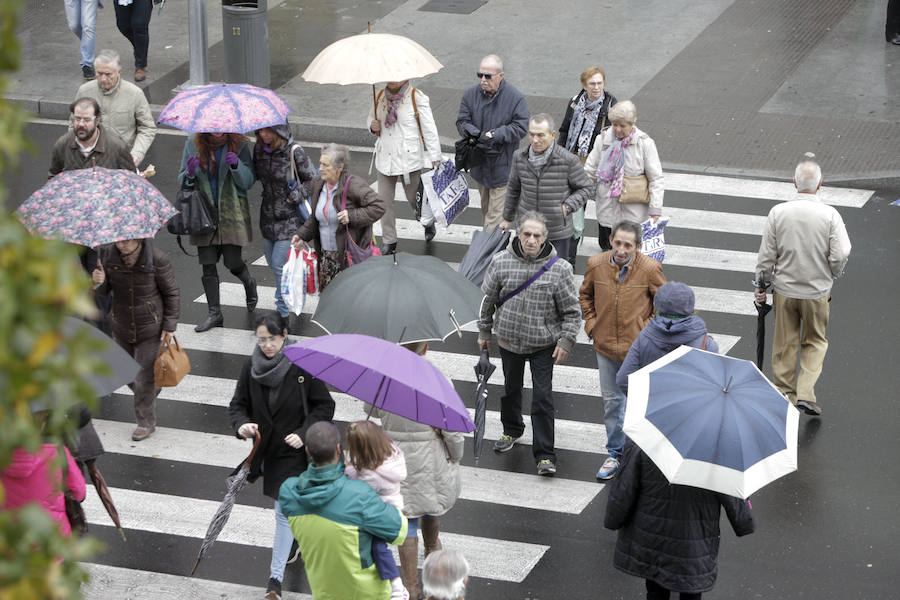 La lluvia hace aparición en Extremadura