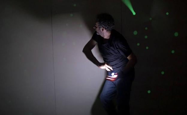 Performance multimedia de Javier Flores, este viernes en el Museo Vostell