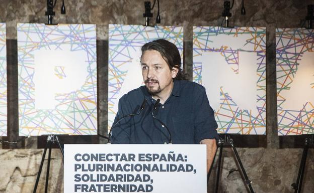 Pablo Iglesias dice que el pacto presupuestario se debe a que Vara «está rectificando»
