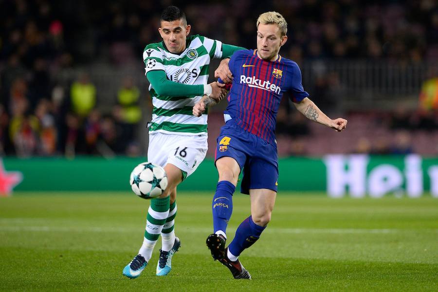 Las mejores imágenes del Barcelona-Sporting de Portugal