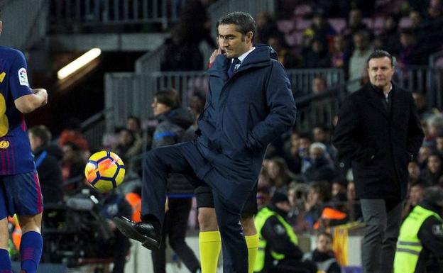 Valverde: «Si apuntásemos al palo no acertaríamos tanto»
