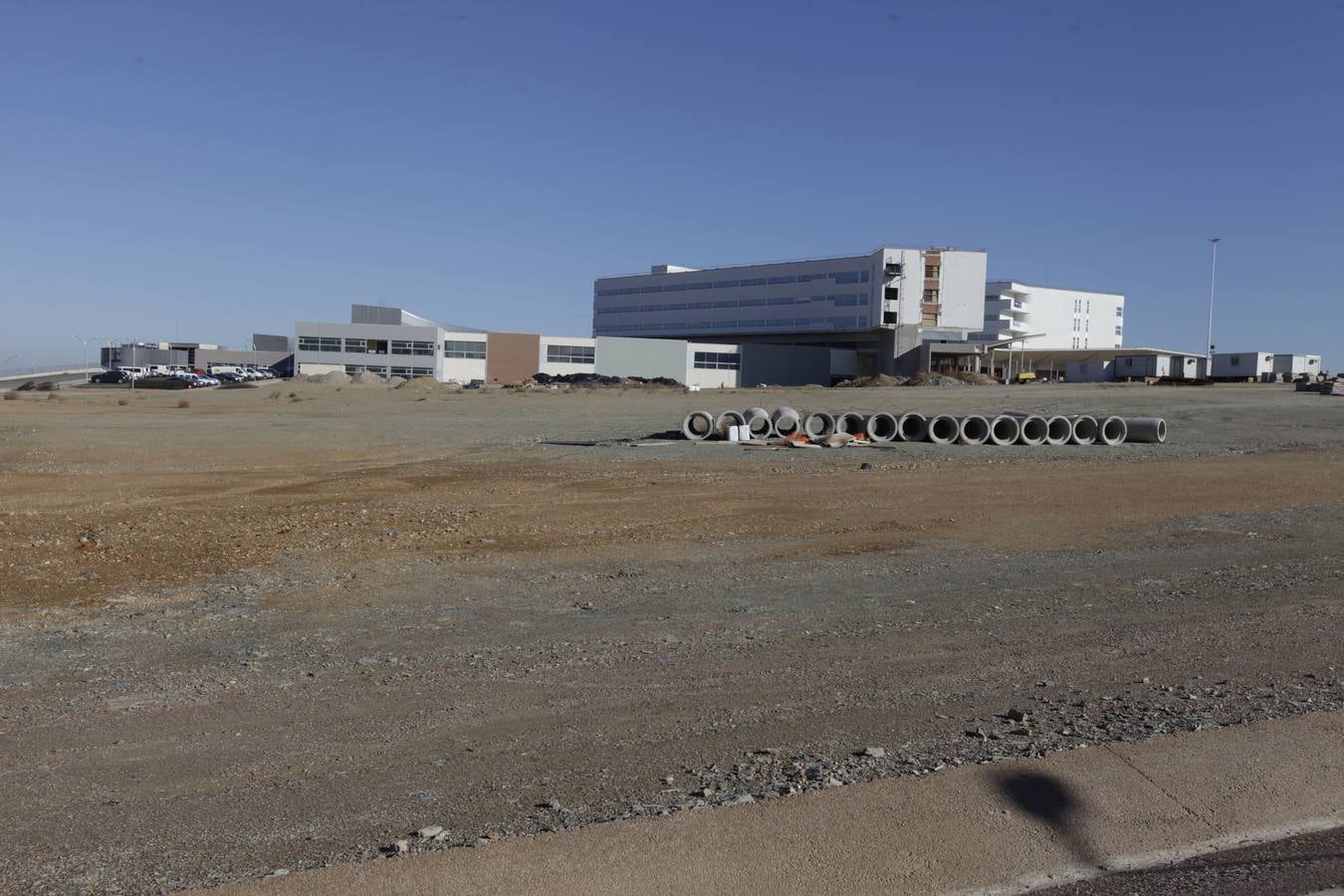 Visita a las obras del nuevo hospital de Cáceres