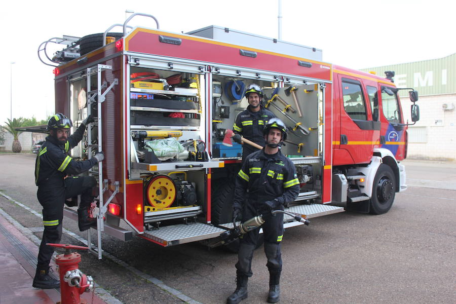 36 nuevas contrataciones en los parques de bomberos de la Diputación pacense