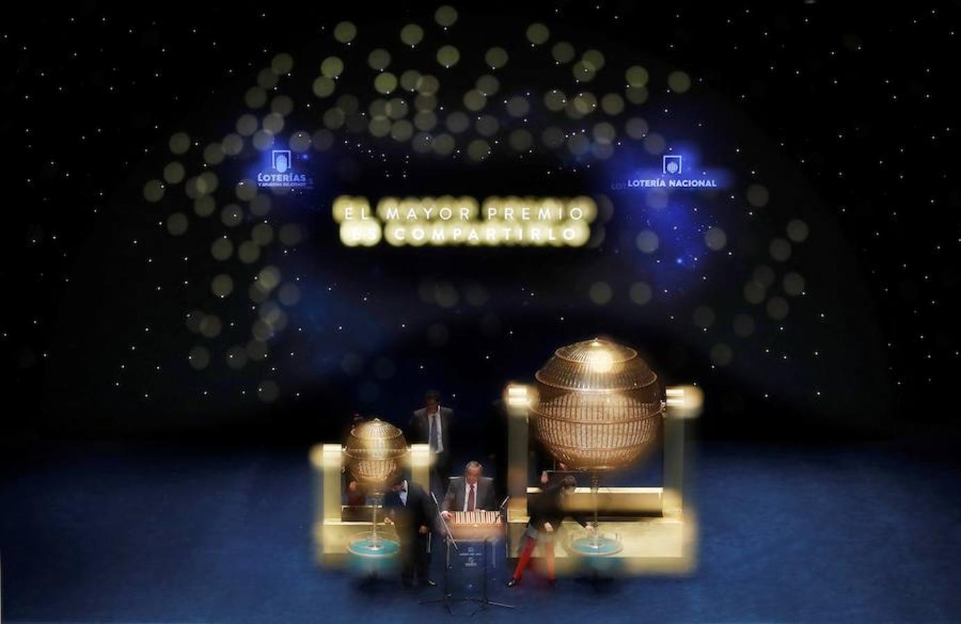 El sorteo de la Lotería, en imágenes