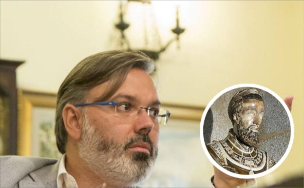 Pizarro pide más protección para que el caso del busto de Carlos V no se repita