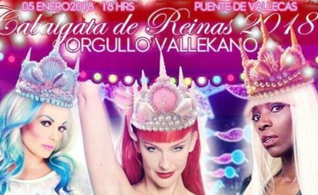 El juez permitirá que la carroza de la «drag queen» participe en la cabalgata de Reyes de Vallecas