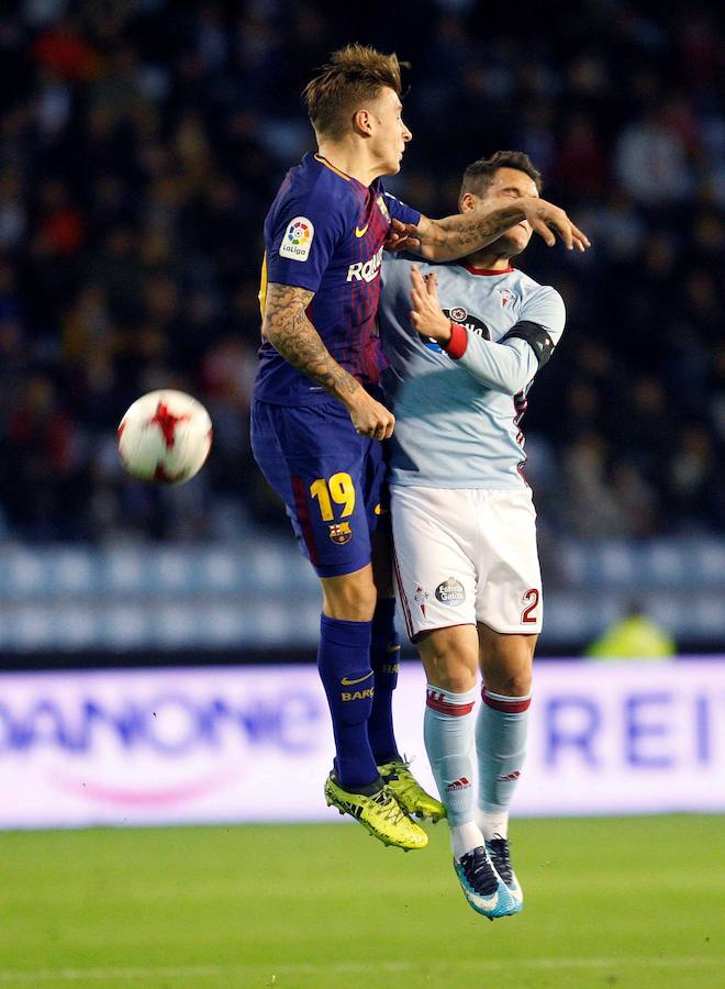 Los mejores momentos del Celta-Barcelona, en imágenes