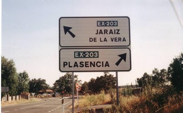 La DGT instalará guías sonoras para evitar accidentes en la vía Plasencia-Madrigal