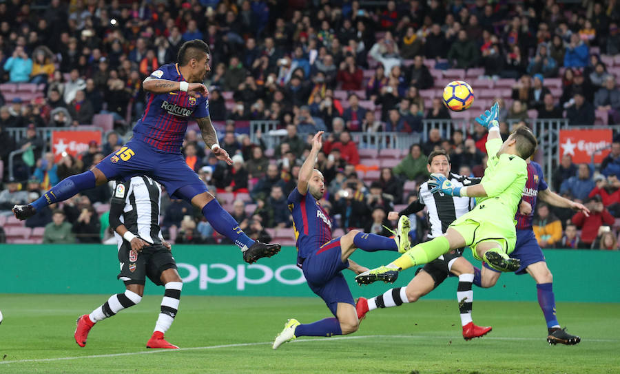 Las mejores imágenes del Barcelona-Levante