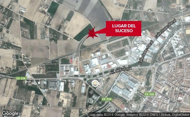 Tres heridos leves en el choque entre dos vehículos en Don Benito