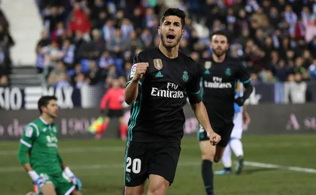 Marco Asensio salva otro día gris del Real Madrid