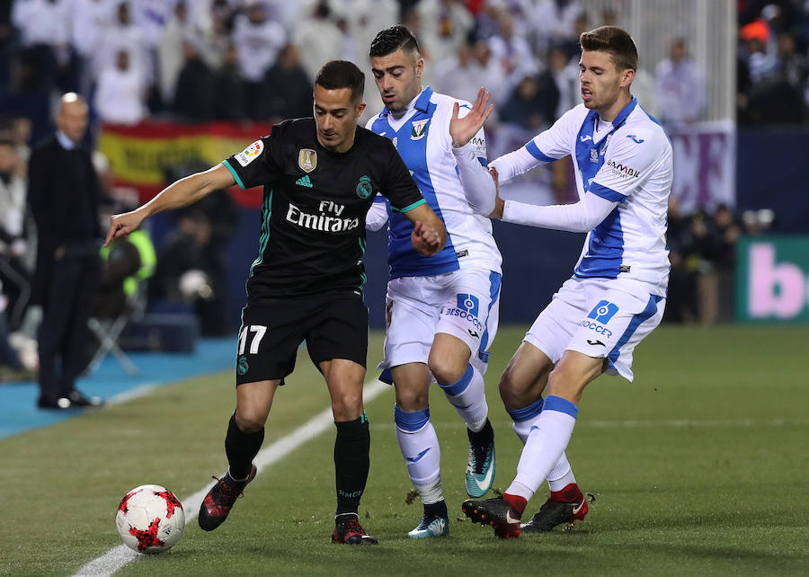 Las mejores imágenes del Leganés-Real Madrid