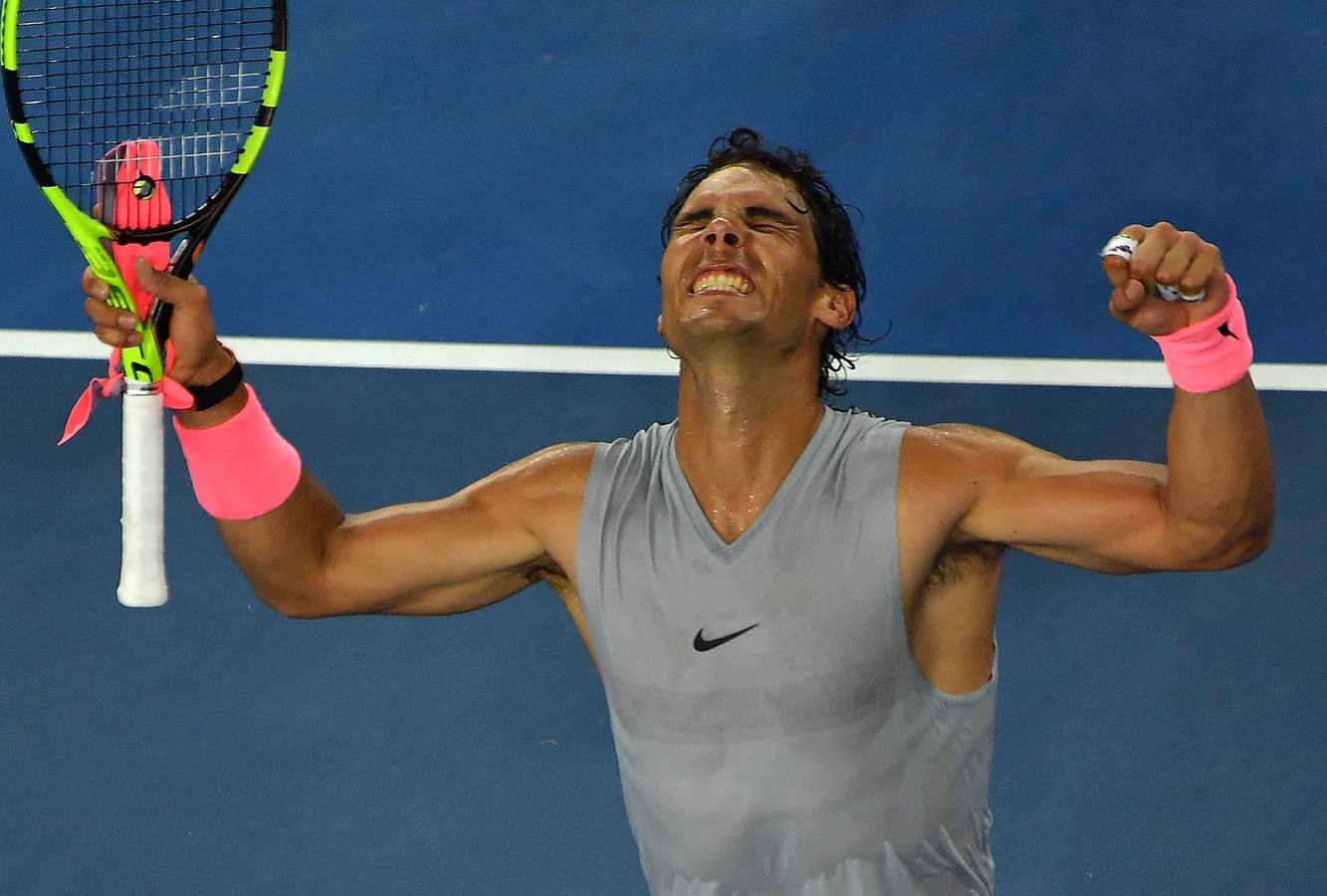 Rafa Nadal-Damir Dzumhur, en imágenes