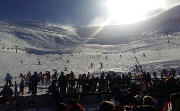 Un mes fantástico en la nieve riojana