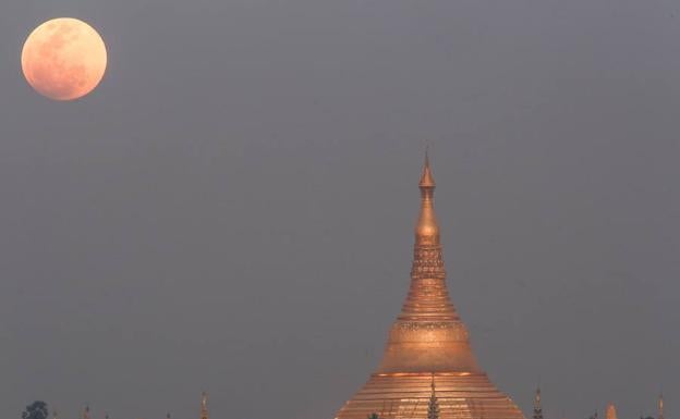 La superluna azul se vio en todo el mundo