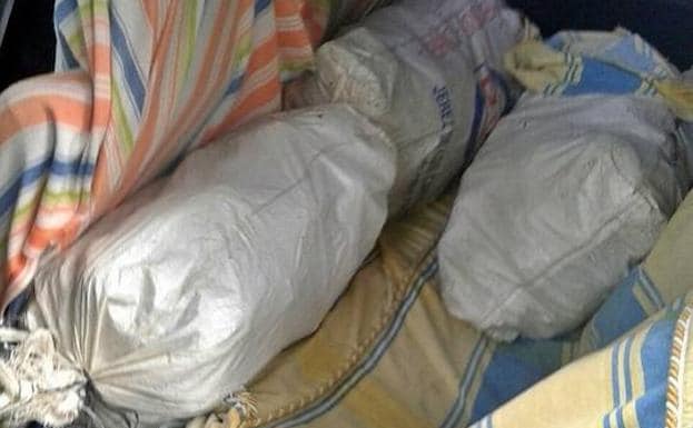 Investigan a dos onubenses por robar 200 kilos de piñas en Calera de León