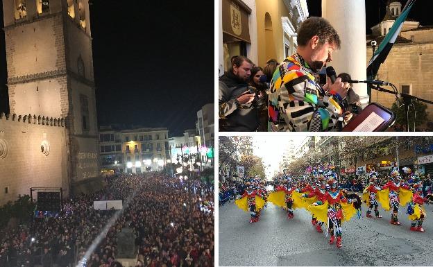 Las comparsas infantiles, el mejor aperitivo de la fiesta antes del pregón de Carlos Latre