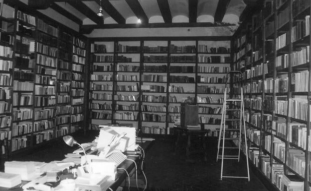 La Junta quiere que Yuste recupere los 40.000 volúmenes de su biblioteca trasladados a Madrid