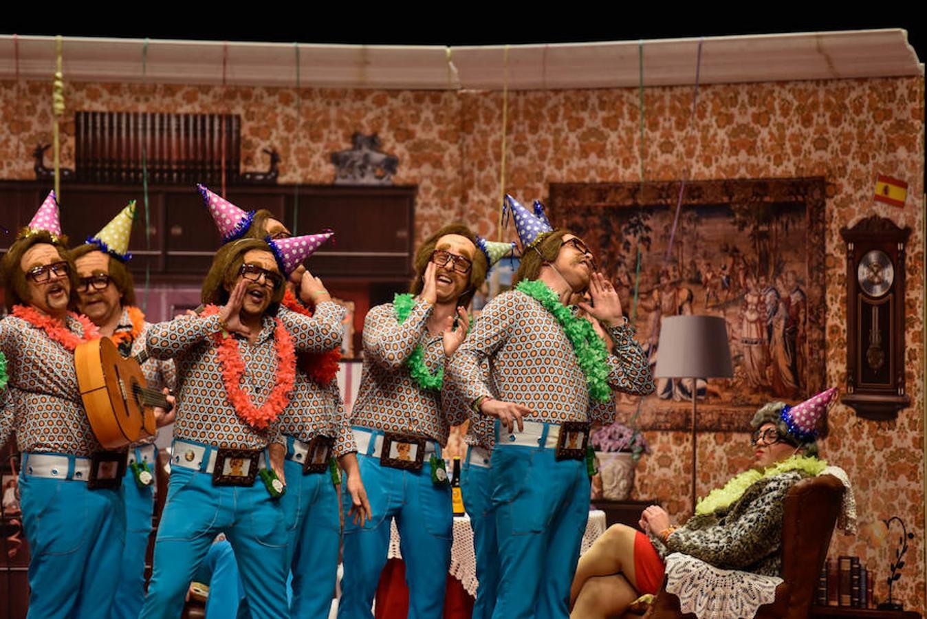 La final del concurso de murgas de Badajoz